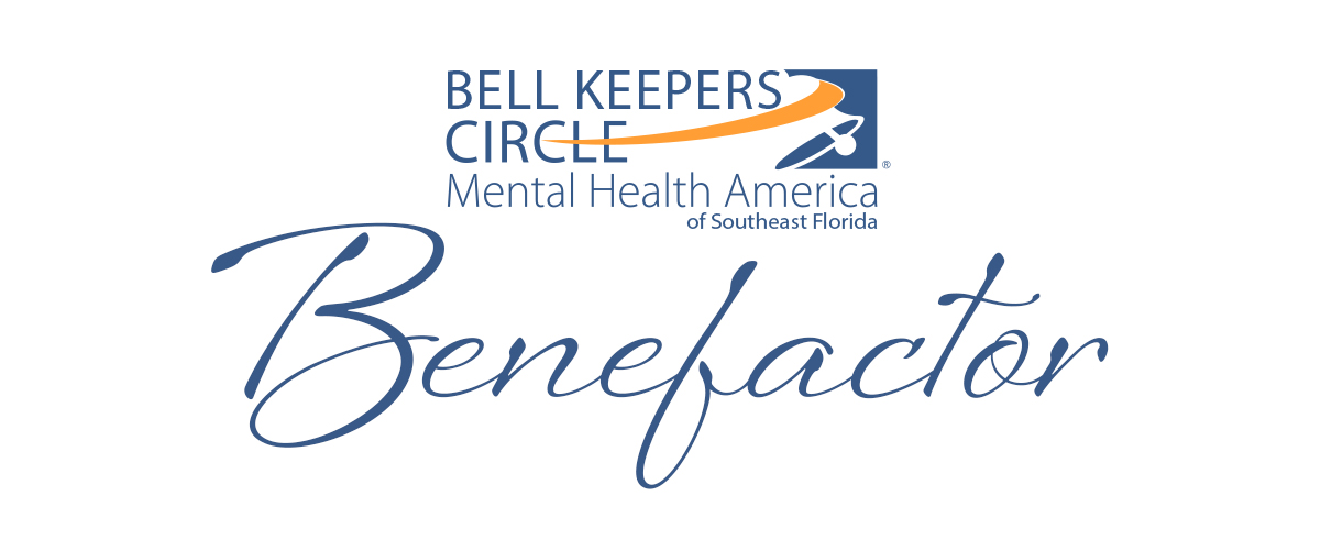 A logo for the bell keepers circle of mental health america of southeast florida.