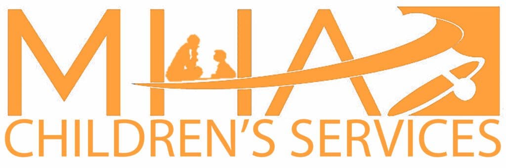 A logo of children 's services